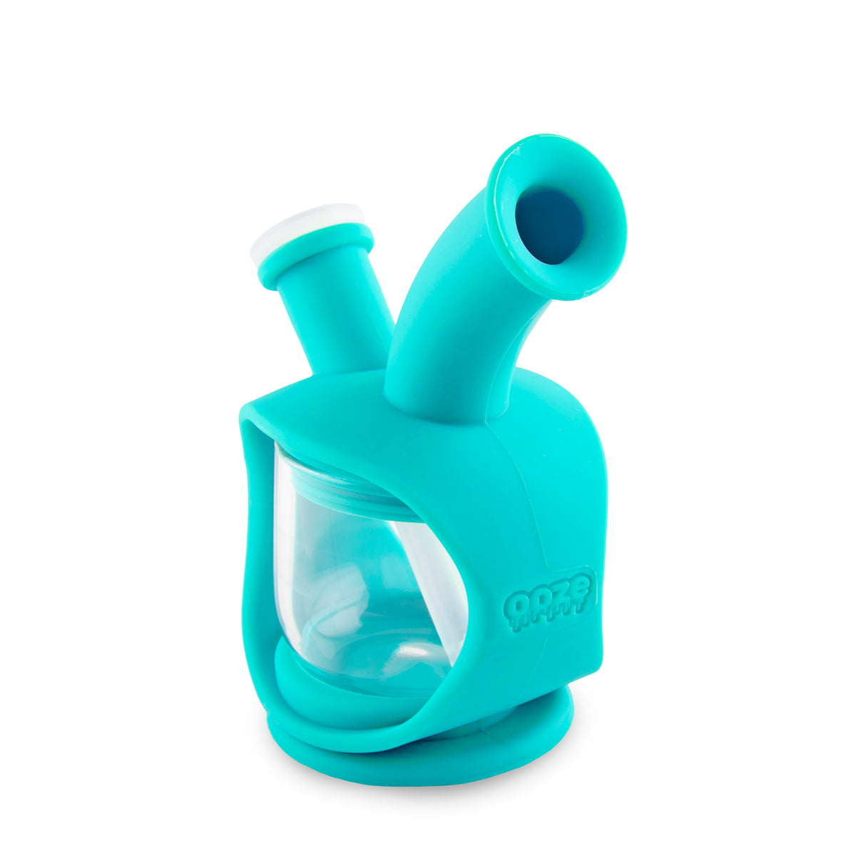 Ooze Kettle Silicone Water Bubbler & Dab Rig - Aqua Teal