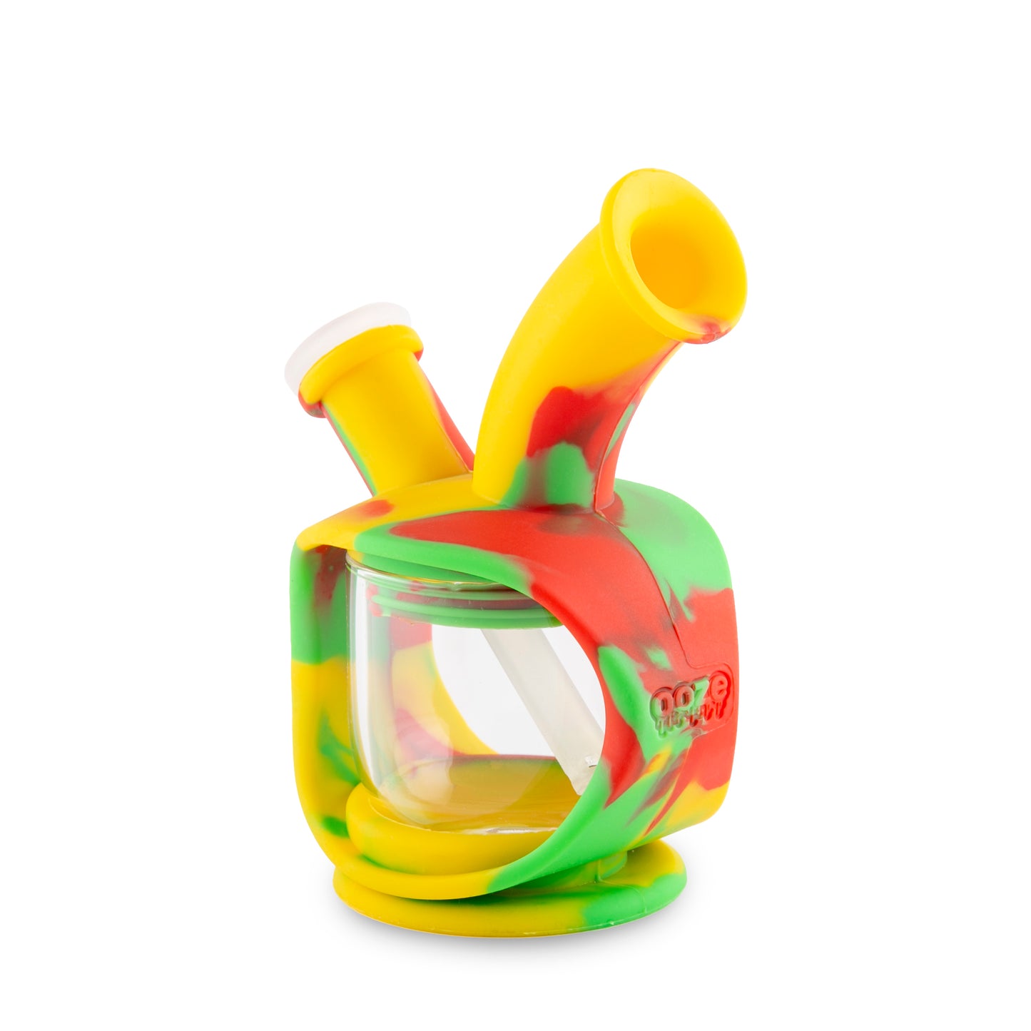 Ooze Kettle Silicone Water Bubbler & Dab Rig - Rasta