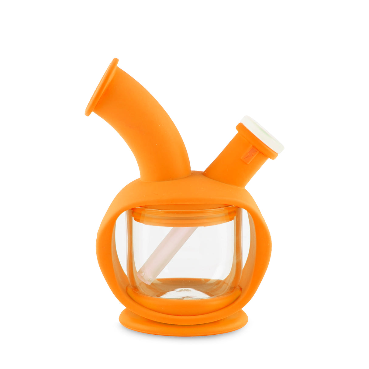 Ooze Kettle Silicone Water Bubbler & Dab Rig - Orange