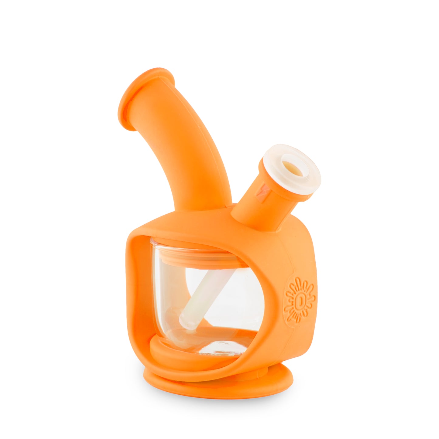 Ooze Kettle Silicone Water Bubbler & Dab Rig - Orange