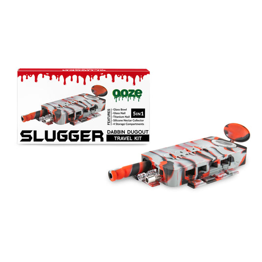 Ooze Slugger Dabbin' Dugout Silicone Travel Dab Kit - After Midnight
