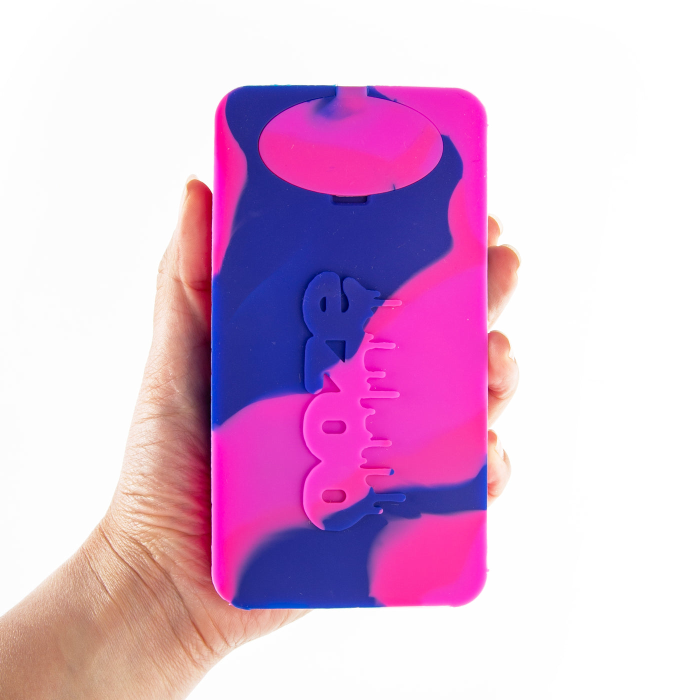 Ooze Slugger Dabbin' Dugout Silicone Travel Dab Kit - Razzle Dazzle