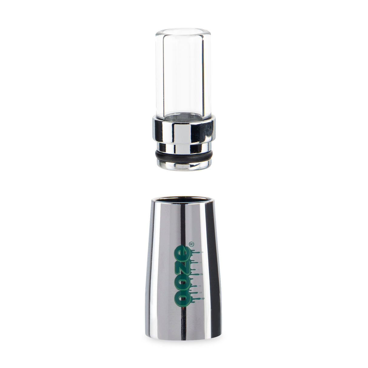 Ooze Fusion Vaporizer Replacement Atomizer 3-Pack + Mouthpiece - Cosmic Chrome