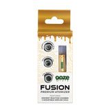 Ooze Fusion Vaporizer Replacement Atomizer 3-Pack + Mouthpiece - Lucky Gold