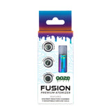 Ooze Fusion Vaporizer Replacement Atomizer 3-Pack + Mouthpiece - Rainbow