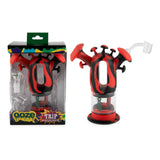 Ooze Trip Pipe Silicone Water Bubbler & Dab Rig - Lava