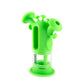 Ooze Trip Pipe Silicone Water Bubbler & Dab Rig - Slime Green