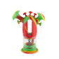 Ooze Trip Pipe Silicone Water Bubbler & Dab Rig - Rasta