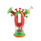 Ooze Trip Pipe Silicone Water Bubbler & Dab Rig - Rasta