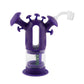 Ooze Trip Pipe Silicone Water Bubbler & Dab Rig - Ultra Purple