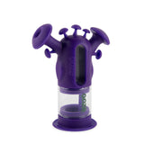 Ooze Trip Pipe Silicone Water Bubbler & Dab Rig - Ultra Purple