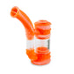Ooze Stack Pipe Silicone Water Bubbler & Dab Rig - Summer Glow