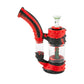 Ooze Stack Pipe Silicone Water Bubbler & Dab Rig - Lava