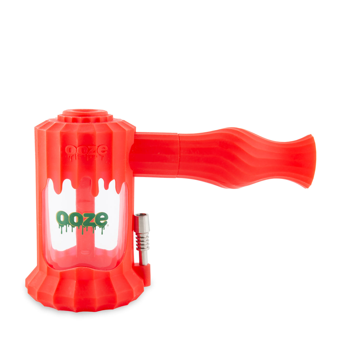 Clobb – Silicone Glass 4-in-1 Hybrid -  Scarlet