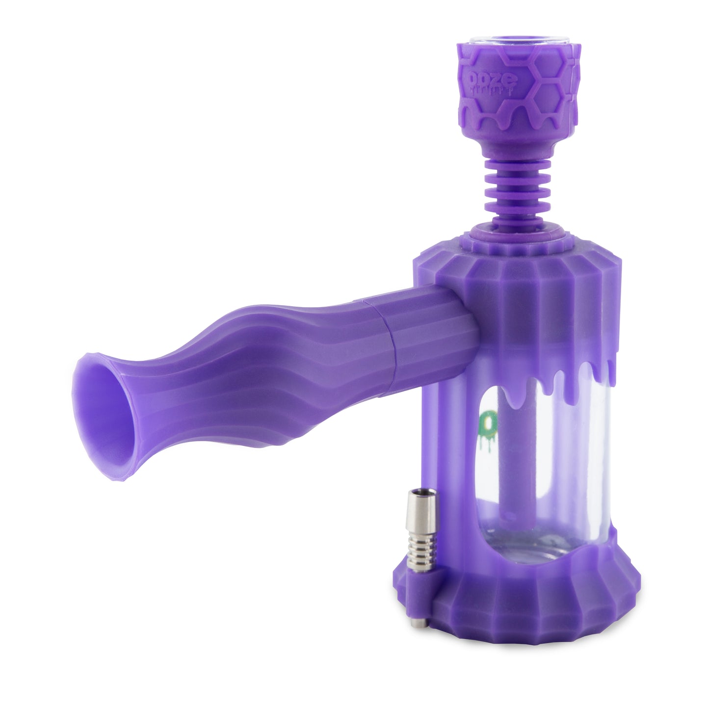 Clobb – Silicone Glass 4-in-1 Hybrid -  Ultra Purple