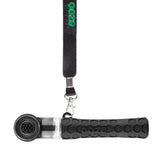 Ooze Piper Silicone Glass Hand Pipe & Chillum - Black