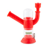 Ooze Cranium Silicone Water Pipe, Dab Rig & Dab Straw - Scarlet