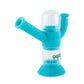 Ooze Cranium Silicone Water Pipe, Dab Rig & Dab Straw - Aqua Teal