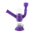 Purple silicone Cranium bong with bowl attachment inserted