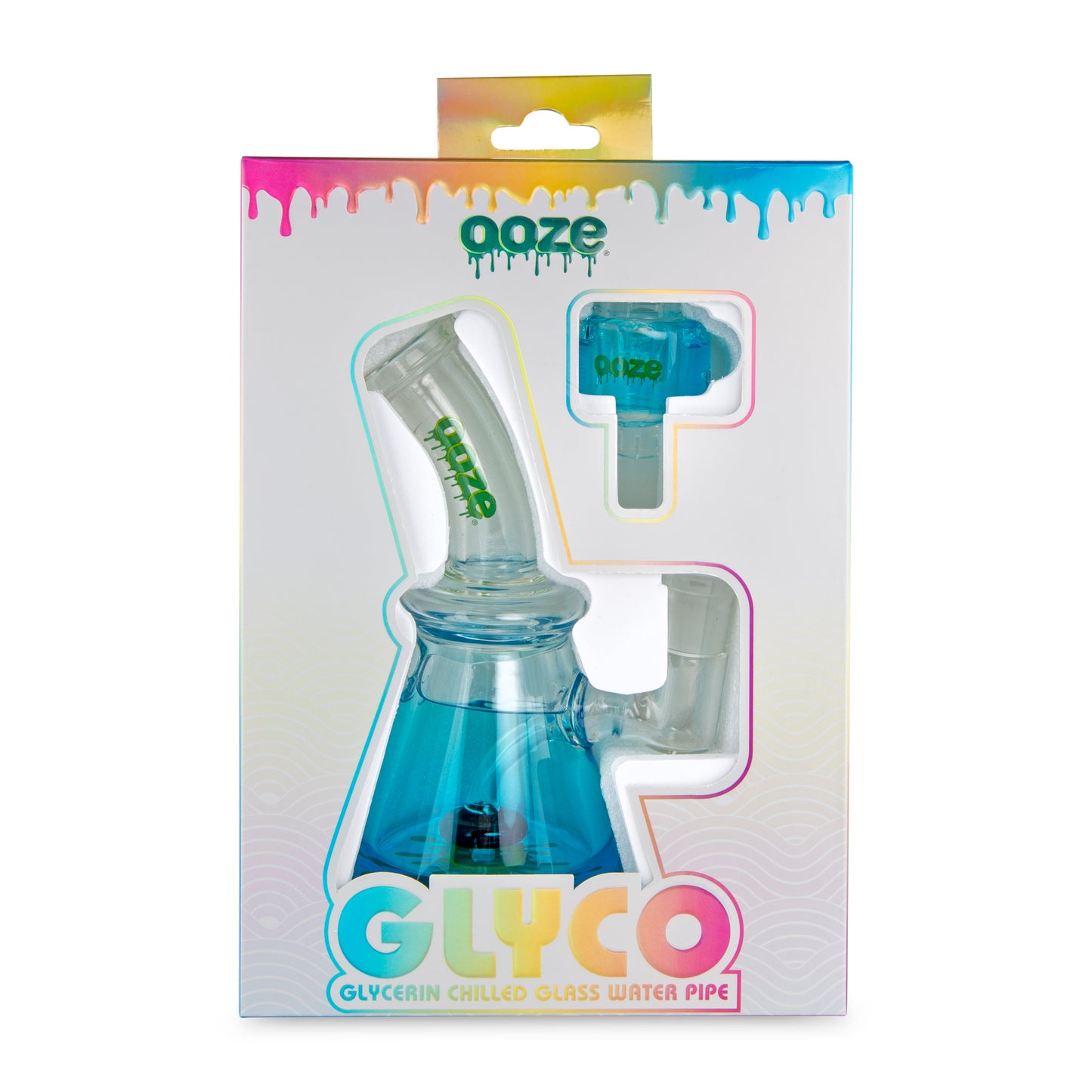 Glyco Freeze Bong - Aqua Teal