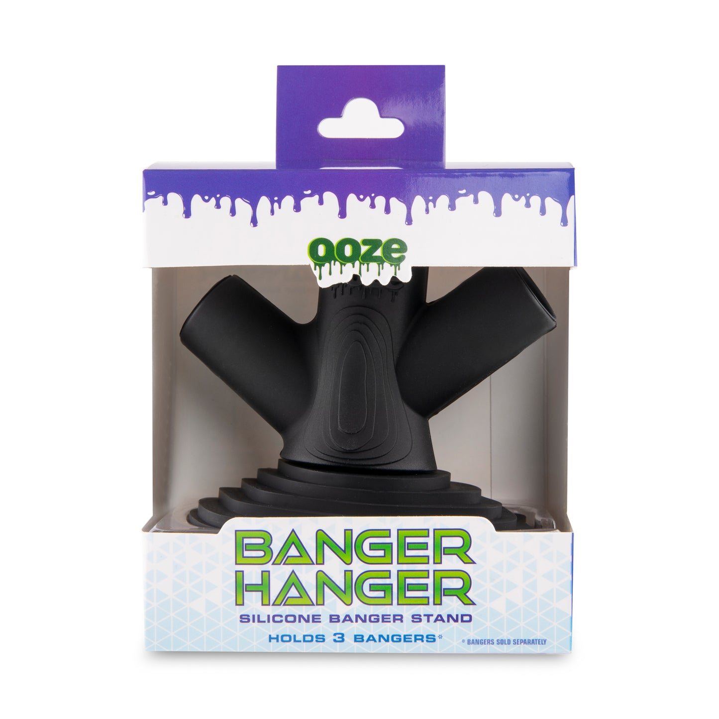 Ooze Banger Hanger Silicone Banger Stand - Panther Black