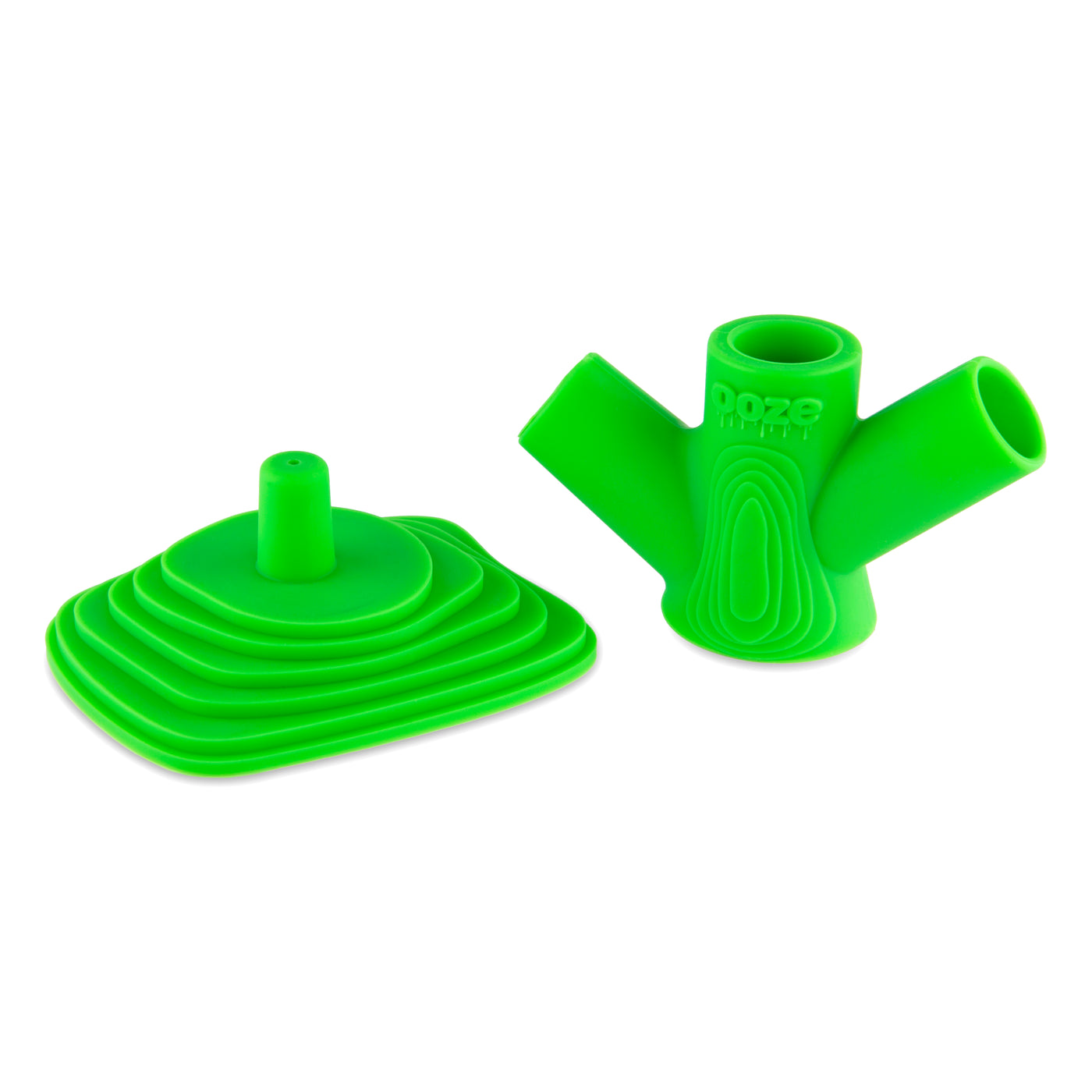 Ooze Banger Hanger Silicone Banger Stand - Slime Green