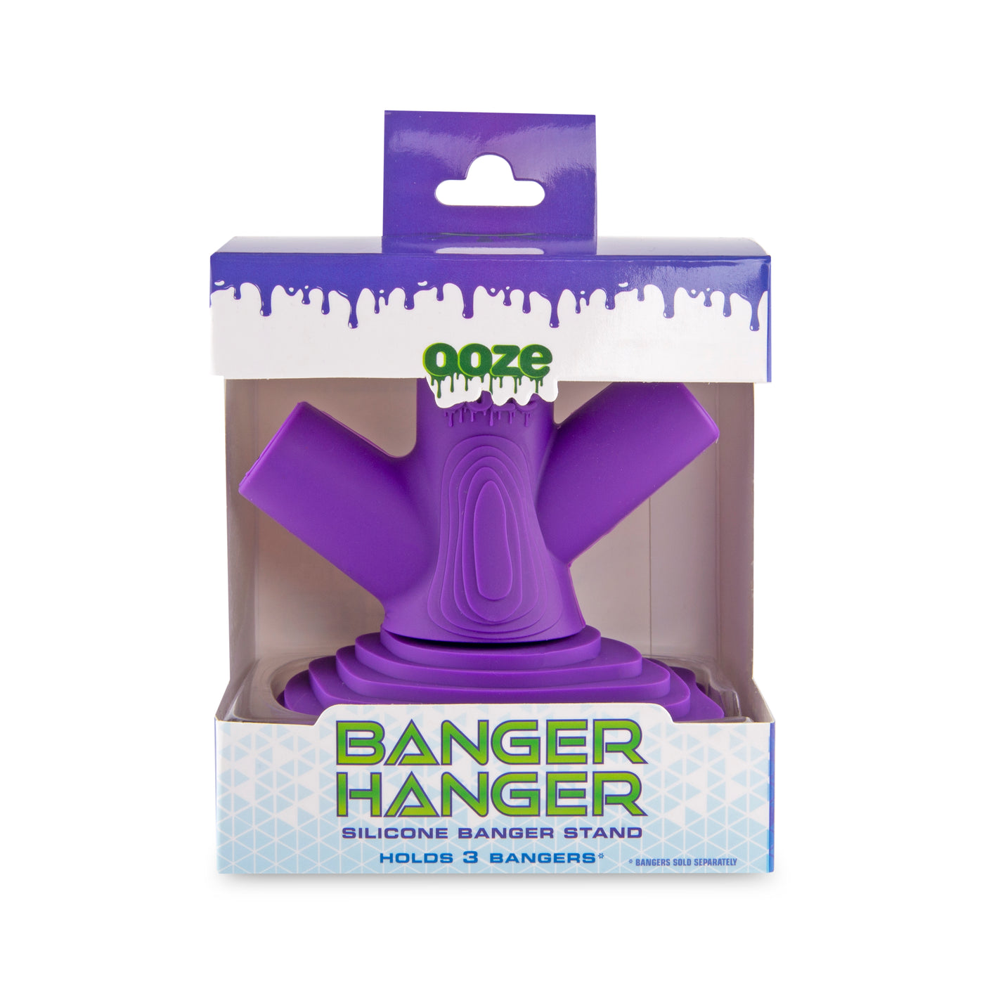 Ooze Banger Hanger Silicone Banger Stand - Ultra Purple