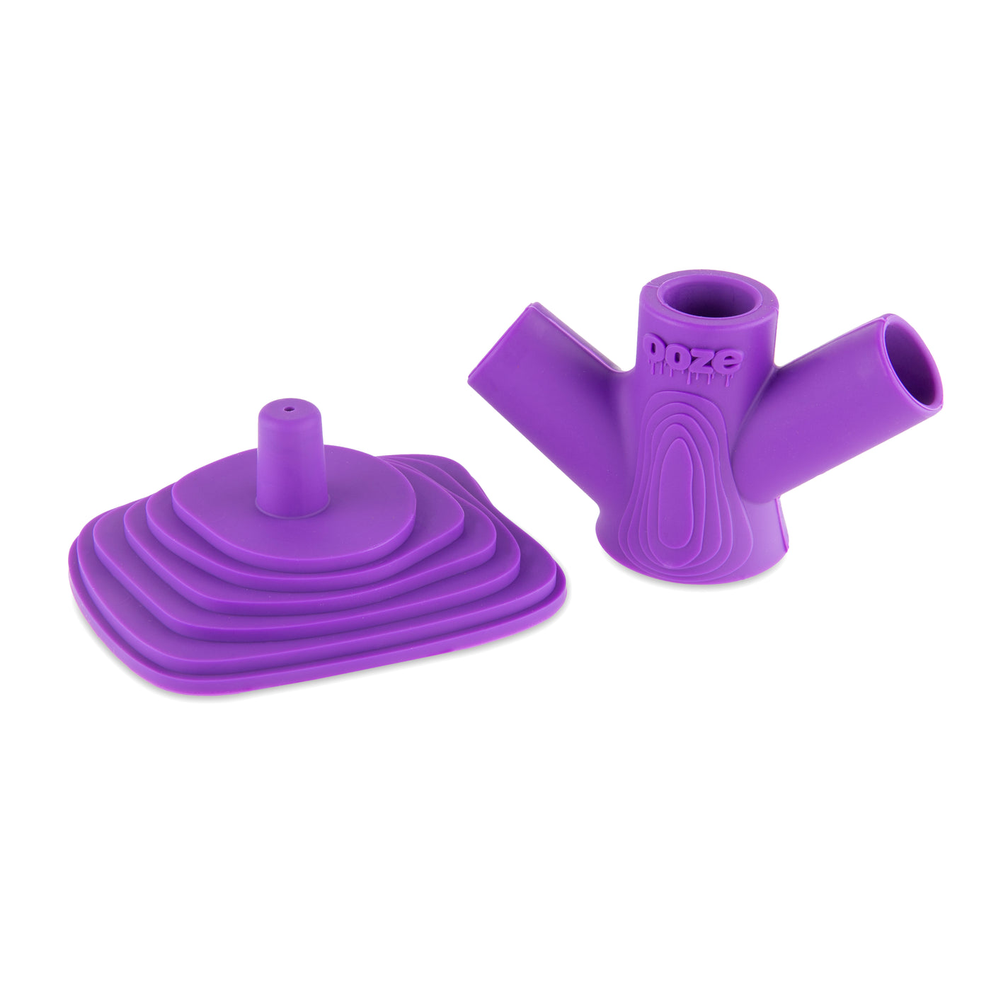 Ooze Banger Hanger Silicone Banger Stand - Ultra Purple