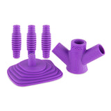 Ooze Banger Hanger Silicone Banger Stand - Ultra Purple