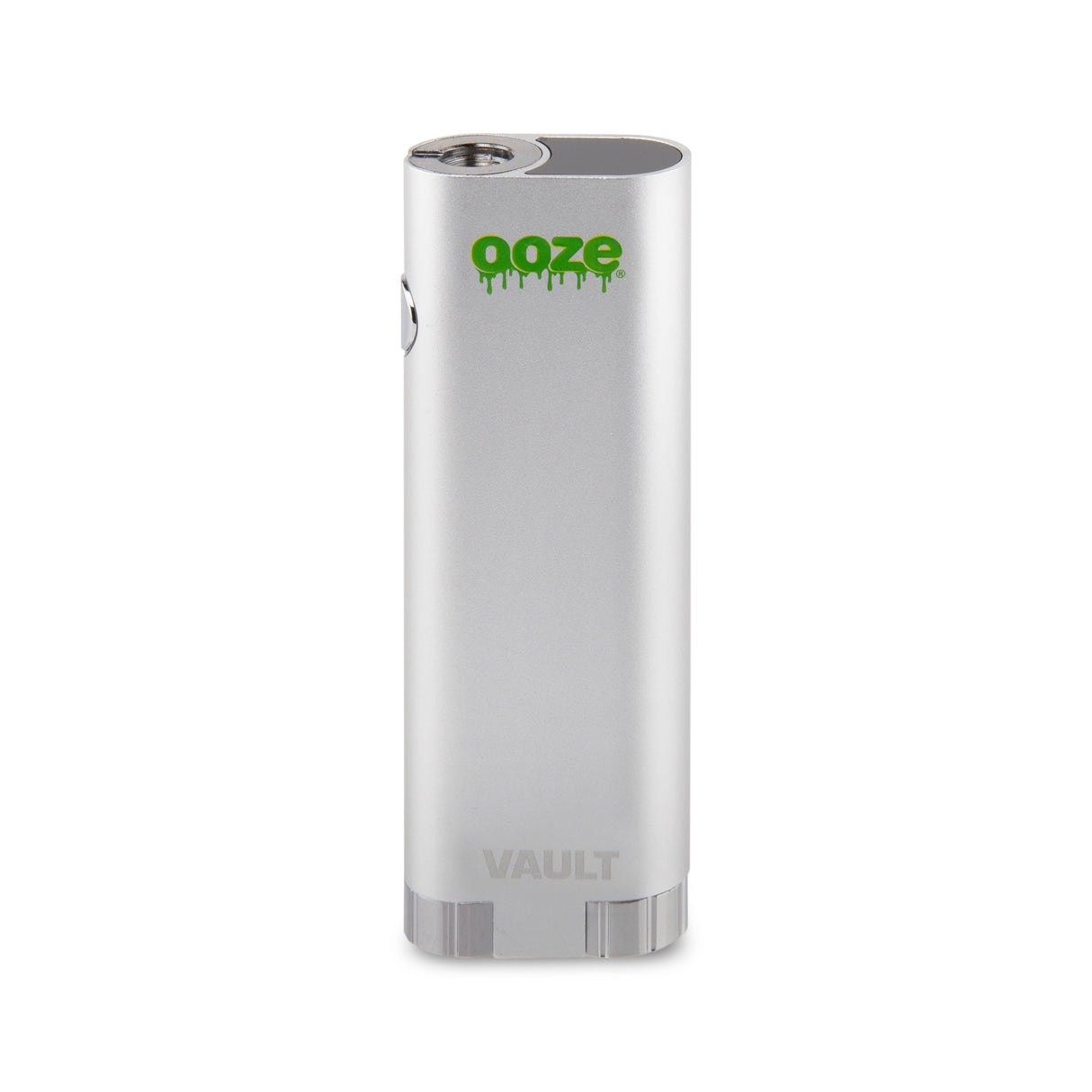 Ooze Vault 510 Thread Vape Battery With Storage Chamber - Stellar Silver