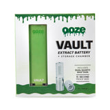 Ooze Vault 510 Thread Vape Battery With Storage Chamber - Slime Green