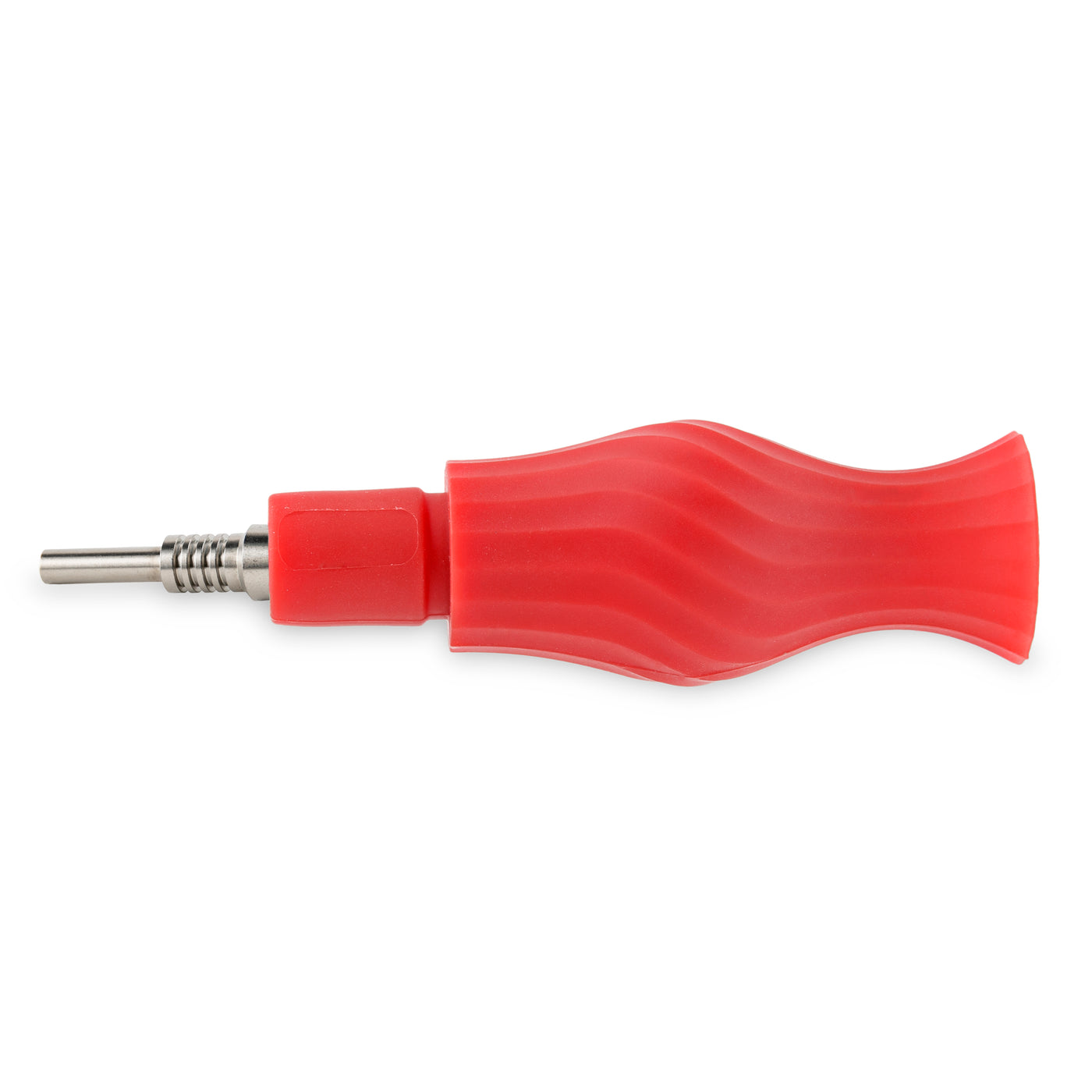 Ooze Ozone Silicone Water Pipe, Dab Rig & Dab Straw - Scarlet