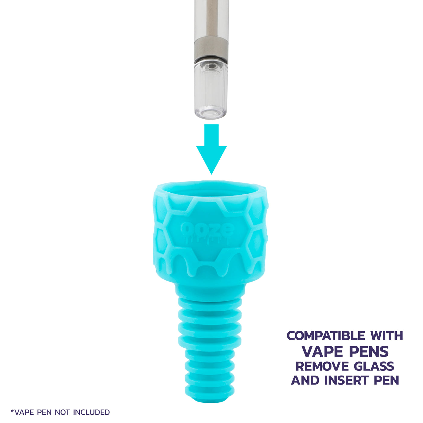 Ozone Silicone Water Pipe & Dab Straw - Aqua Teal | Only At OozeLife Ozone Silicone Water Pipe & Dab Straw - Aqua Teal | Only At OozeLife