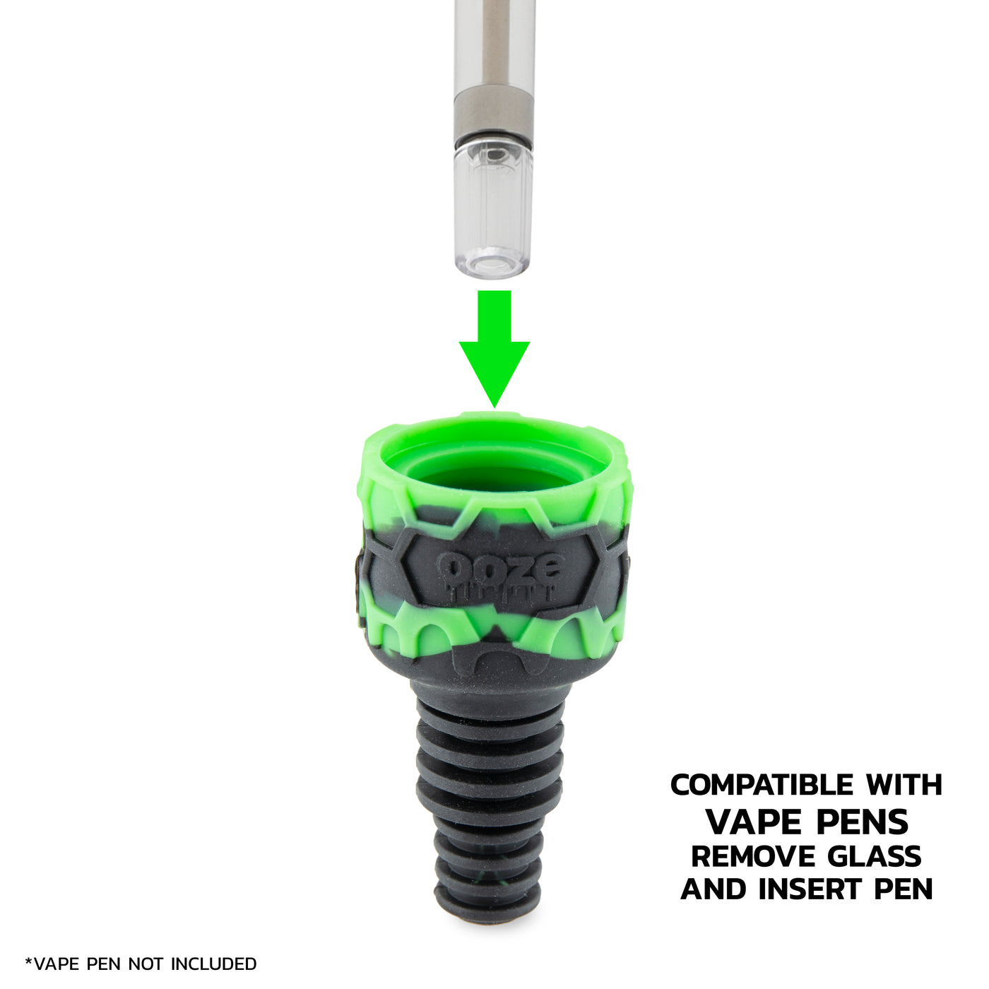 Ozone Silicone Water Pipe & Dab Straw - Chameleon | Only At OozeLife Ozone Silicone Water Pipe & Dab Straw - Chameleon | Only At OozeLife