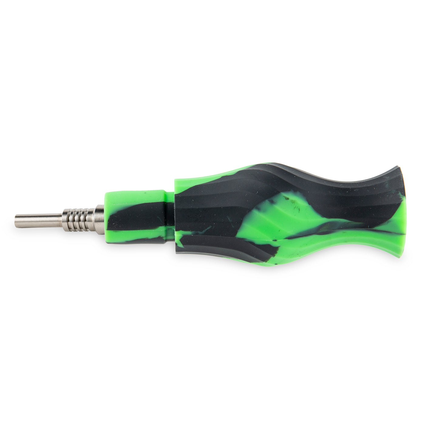 Ooze Ozone Silicone Water Pipe, Dab Rig & Dab Straw - Chameleon
