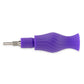 Ooze Ozone Silicone Water Pipe, Dab Rig & Dab Straw - Ultra Purple