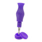 Ooze Ozone Silicone Water Pipe, Dab Rig & Dab Straw - Ultra Purple