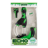 Ooze Echo Silicone Water Pipe, Dab Rig & Dab Straw - Chameleon