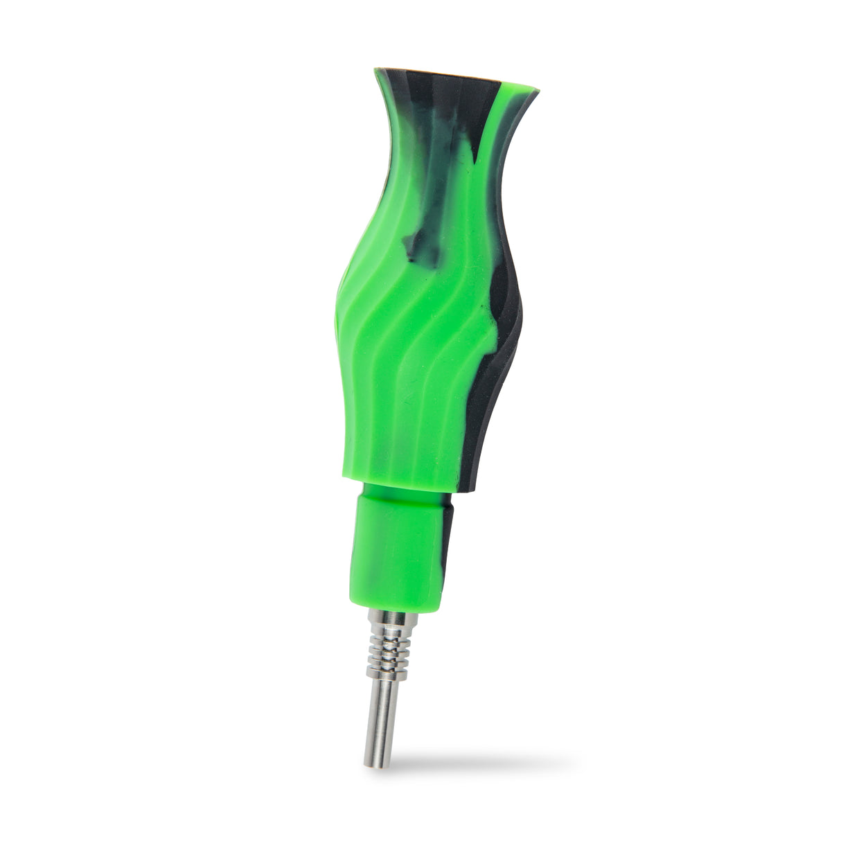 Ooze Echo Silicone Water Pipe, Dab Rig & Dab Straw - Chameleon