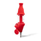 Bectar – Silicone Bubbler & Dab Straw – Scarlet