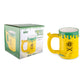 Ooze Ceramic Wake & Bake Mug Pipe - Toxic Waste Barrel