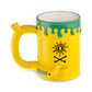 Ooze Ceramic Wake & Bake Mug Pipe - Toxic Waste Barrel