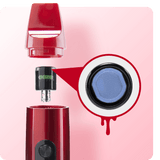 Graph of Red Booster extract vape and atomizer being included
