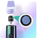 Graph of Rainbow Booster extract vape and atomizer being included
