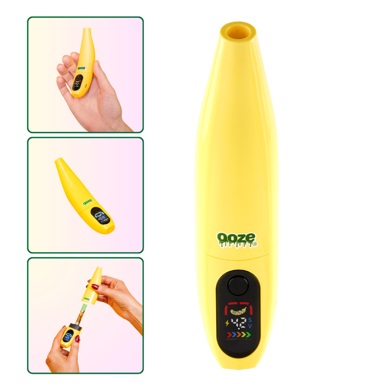 Peel Banana 510 Vape Battery – 400 mAh – Mellow Yellow