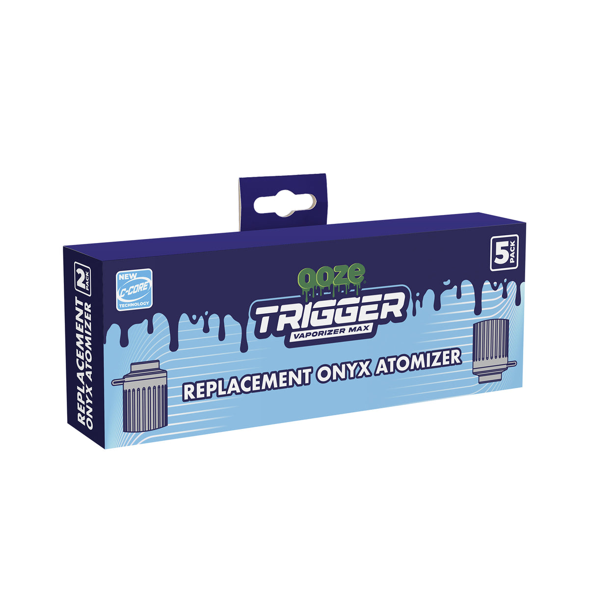 Angled 5pk Trigger replacement Onyx Atomizers box