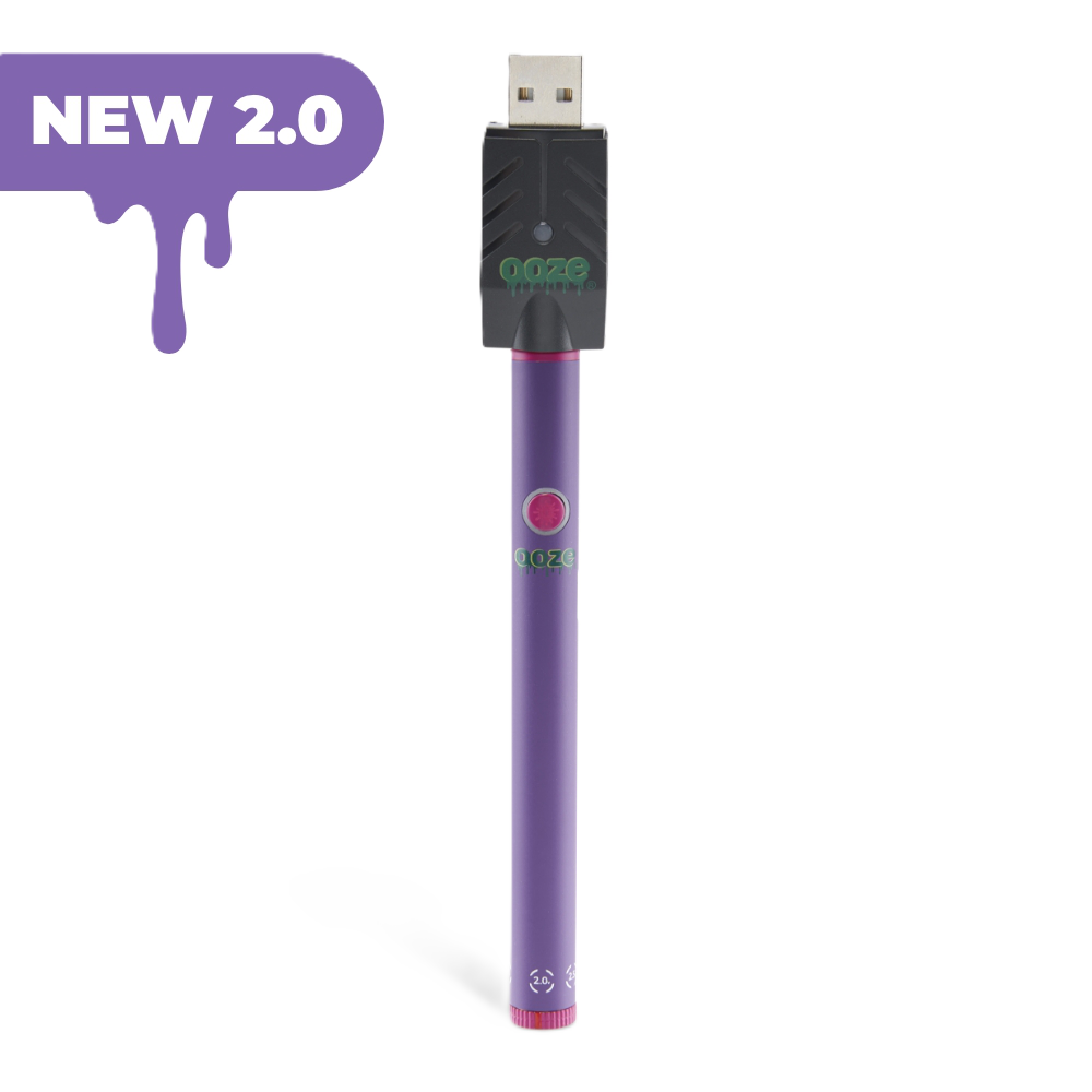 Ooze Twist Slim Pen 2.0 320 mAh 510 Ultra Purple Ooze Twist Slim Pen 2.0 320 mAh 510 Ultra Purple