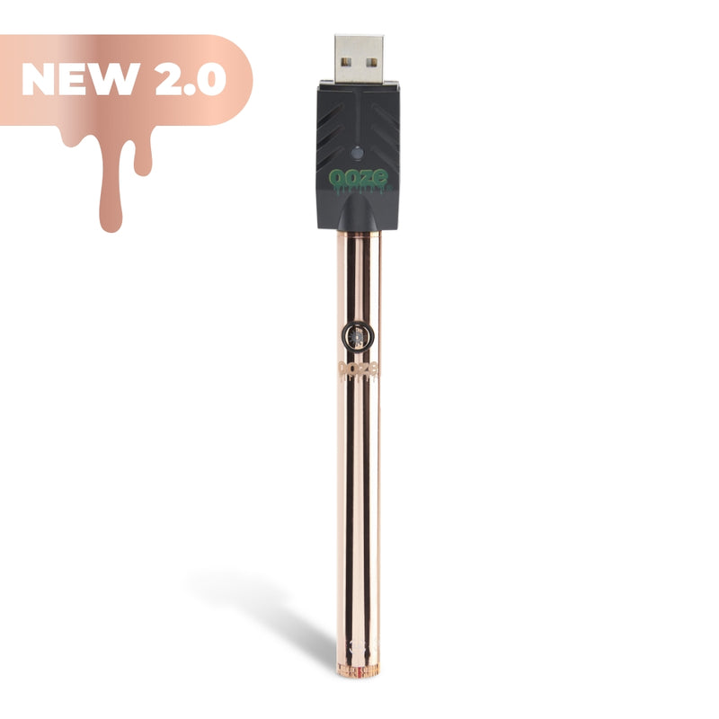 Twist Slim Pen 2.0 - 320 mAh Flex Temp Battery - Rose Gold