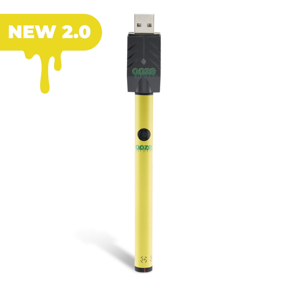 Ooze Twist Slim Pen 2.0 320 mAh 510 Mellow Yellow Ooze Twist Slim Pen 2.0 320 mAh 510 Mellow Yellow