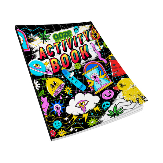 The front cover of the Ooze Activity Book
